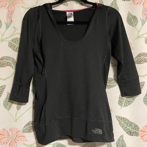 North Face hooded top